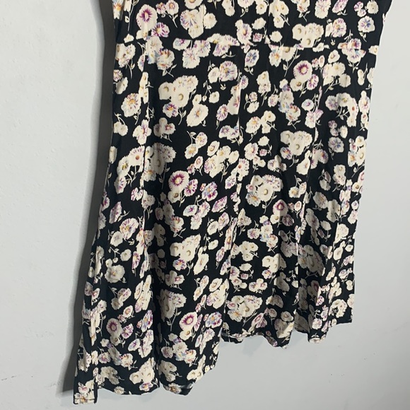 Revolve MinkPink black floral mini dress L - Picture 5 of 7